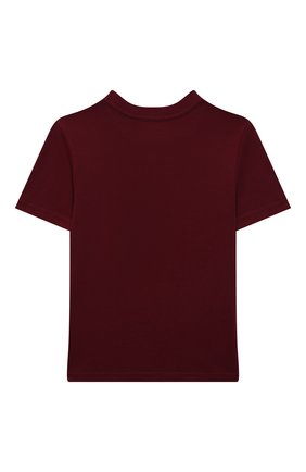 Детская хлопковая футболка POLO RALPH LAUREN бордового цвета по цене 3805 руб., арт. 322853828 | Фото 2 Детская хлопковая футболка POLO RALPH LAUREN бордового цвета, арт. 322853828 | Фото 2 (Материал внешний: Хлопок; Рукава: Короткие; Ростовка одежда: 5 лет | 110 см, 6 лет | 116 см, 7 лет | 122 см)
