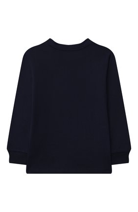 Детская хлопковый лонгслив POLO RALPH LAUREN темно-синего цвета по цене 4265 руб., арт. 322852014 | Фото 2 Детская хлопковый лонгслив POLO RALPH LAUREN темно-синего цвета, арт. 322852014 | Фото 2 (Материал внешний: Хлопок; Рукава: Длинные; Ростовка одежда: 5 лет | 110 см, 6 лет | 116 см, 7 лет | 122 см)