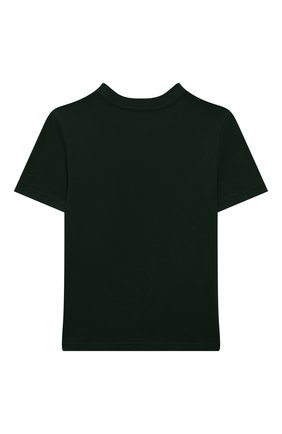 Детская хлопковая футболка POLO RALPH LAUREN темно-зеленого цвета по цене 3805 руб., арт. 321853828 | Фото 2 Детская хлопковая футболка POLO RALPH LAUREN темно-зеленого цвета, арт. 321853828 | Фото 2 (Материал внешний: Хлопок; Рукава: Короткие; Ростовка одежда: 18 мес | 86 см, 3 года | 98 см, 4 года | 104 см)