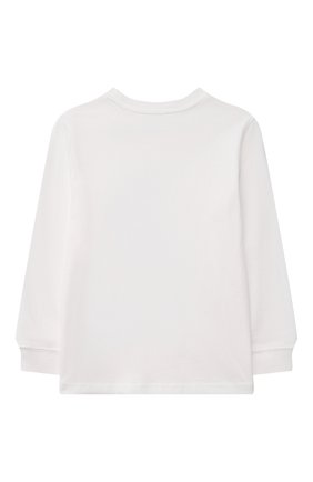 Детская хлопковый лонгслив POLO RALPH LAUREN белого цвета по цене 4265 руб., арт. 321852014 | Фото 2 Детская хлопковый лонгслив POLO RALPH LAUREN белого цвета, арт. 321852014 | Фото 2 (Материал внешний: Хлопок; Рукава: Длинные; Ростовка одежда: 18 мес | 86 см, 3 года | 98 см, 4 года | 104 см)
