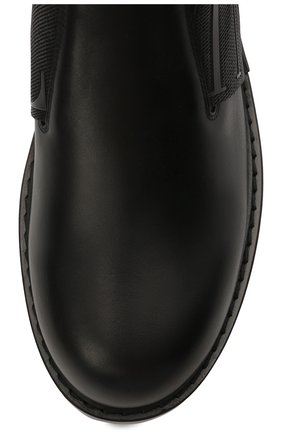 Мужские кожаные челси VALENTINO черного цвета, арт. WY2S0E72/PPW | Фото 5 (Материал внешний: Кожа; Материал внутренний: Натуральная кожа; Материал утеплителя: Без утеплителя; Подошва: Плоская; Мужское Кросс-КТ: Сапоги-обувь, Челси-обувь)