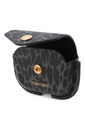 Кожаный чехол для airpods pro TOM FORD хаки цвета по цене 67700 руб., арт. Y0304T-ICL021 | Фото 4 Кожаный чехол для airpods pro TOM FORD хаки цвета, арт. Y0304T-ICL021 | Фото 4 (Материал: Натуральная кожа; Женское Кросс-КТ: Кожа AirPods)