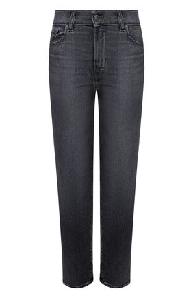 Женские джинсы 7 FOR ALL MANKIND темно-серого цвета по цене 26550 руб., арт. JSA7R780CH | Фото 1