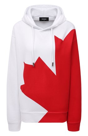 Женский хлопковое худи DSQUARED2 белого цвета по цене 47250 руб., арт. S75GU0374/S25042 | Фото 1 Женский хлопковое худи DSQUARED2 белого цвета, арт. S75GU0374/S25042 | Фото 1 (Рукава: Длинные; Материал внешний: Хлопок; Длина (для топов): Стандартные; Женское Кросс-КТ: Худи-одежда; Стили: Спорт-шик)