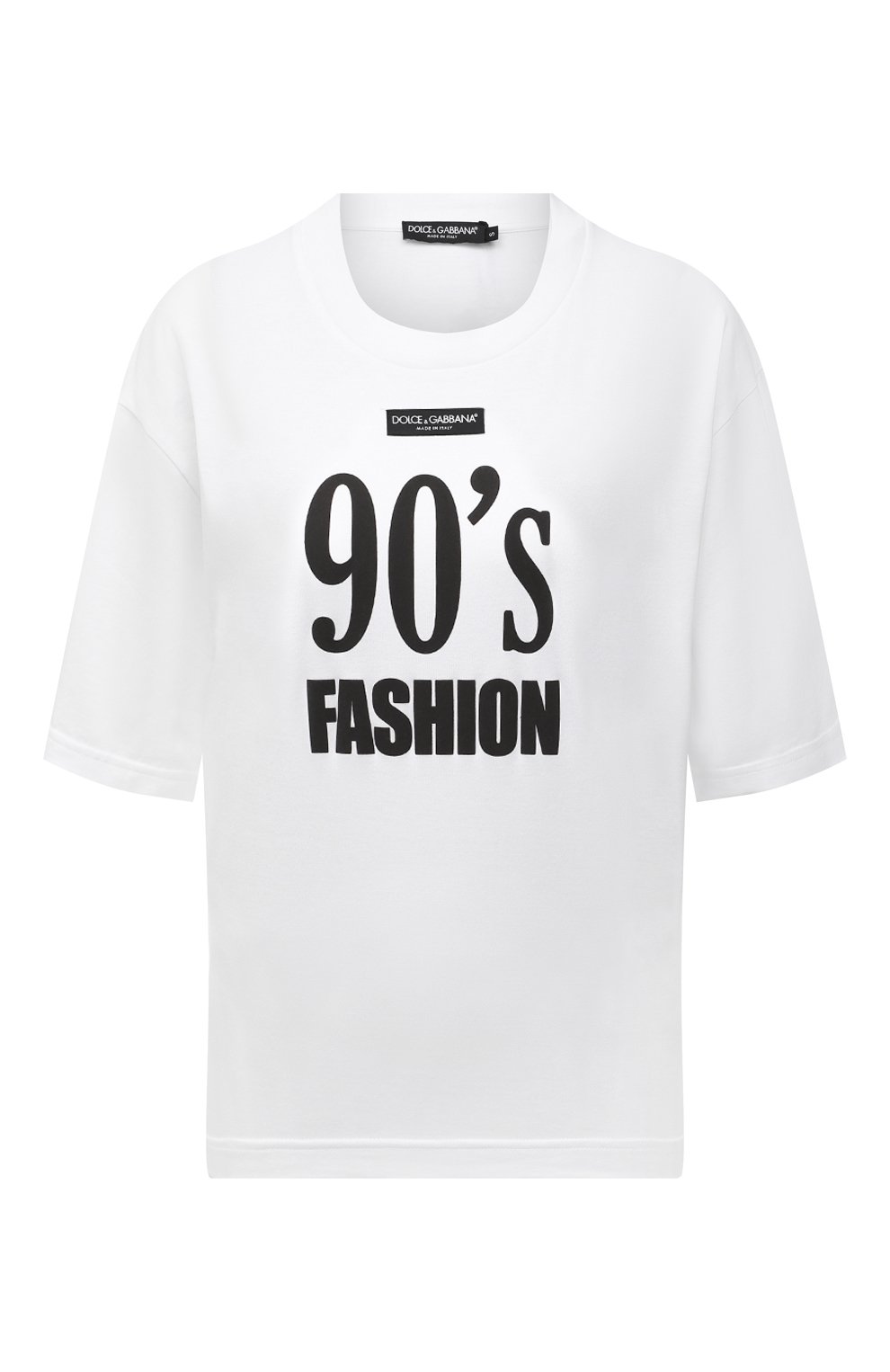 Хлопковая футболка Dolce & Gabbana F8049T/HU7H8