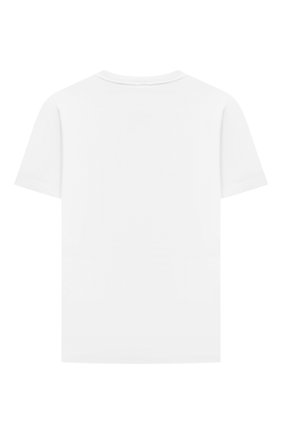 Детская хлопковая футболка STELLA MCCARTNEY белого цвета по цене 3830 руб., арт. 602253/SRJ48 | Фото 2 Детская хлопковая футболка STELLA MCCARTNEY белого цвета, арт. 602253/SRJ48 | Фото 2 (Рукава: Короткие; Материал внешний: Хлопок; Ростовка одежда: 9 лет | 134 см, 12 лет | 152 см, 13 - 15 лет | 158 см, 18 мес | 86 см, 2 года | 92 см, 3 года | 98 см, 4 года | 104 см, 5 лет | 110 см, 7 лет | 122 см)