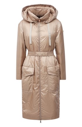 Женский пуховик MONCLER бежевого цвета по цене 151300 руб., арт. G2-093-1C000-43-5396Q | Фото 1 Женский пуховик MONCLER бежевого цвета, арт. G2-093-1C000-43-5396Q | Фото 1 (Материал подклада: Синтетический материал; Материал внешний: Синтетический материал; Материал утеплителя: Пух и перо; Длина (верхняя одежда): До колена; Рукава: Длинные; Стили: Спорт-шик; Кросс-КТ: Пуховик)
