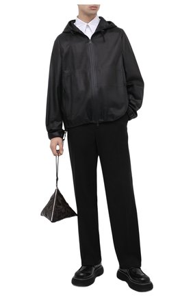Мужская кожаный клатч BOTTEGA VENETA темно-коричневого цвета по цене 79950 руб., арт. 667045/VCQ72 | Фото 3 Мужская кожаный клатч BOTTEGA VENETA темно-коричневого цвета, арт. 667045/VCQ72 | Фото 3 (Материал: Натуральная кожа; Размер: small)