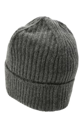 Мужская шерстяная шапка MAISON MARGIELA серого цвета по цене 19950 руб., арт. S50TC0053/S17849 | Фото 2 Мужская шерстяная шапка MAISON MARGIELA серого цвета, арт. S50TC0053/S17849 | Фото 2 (Материал: Шерсть; Кросс-КТ: Трикотаж)