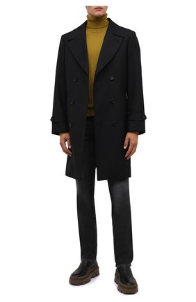 Мужской шерстяная водолазка STONE ISLAND желтого цвета по цене 24850 руб., арт. 7515527C4 | Фото 2 Мужской шерстяная водолазка STONE ISLAND желтого цвета, арт. 7515527C4 | Фото 2 (Материал внешний: Шерсть; Рукава: Длинные; Длина (для топов): Стандартные; Мужское Кросс-КТ: Водолазка-одежда; Принт: Без принта; Стили: Кэжуэл)