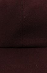 Мужской кашемировая бейсболка  SVEVO бордового цвета, арт. T0001SA21/MTW2 | Фото 4 (Материал: Текстиль, Кашемир, Шерсть)