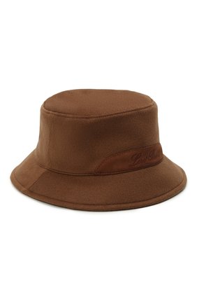 Мужская кашемировая панама LORO PIANA светло-коричневого цвета по цене 43700 руб., арт. FAL9575 | Фото 1 Мужская кашемировая панама LORO PIANA светло-коричневого цвета, арт. FAL9575 | Фото 1 (Материал: Кашемир, Шерсть)