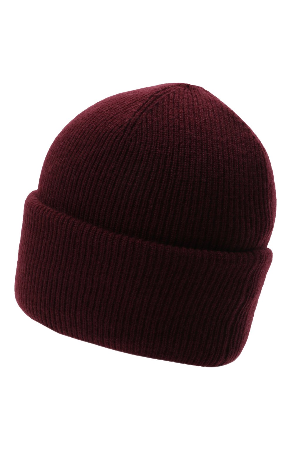 Женская шапка из шерсти и кашемира INVERNI бордового цвета, арт. 5364 CM | Фото 3 (Материал: Текстиль, Кашемир, Шерсть)