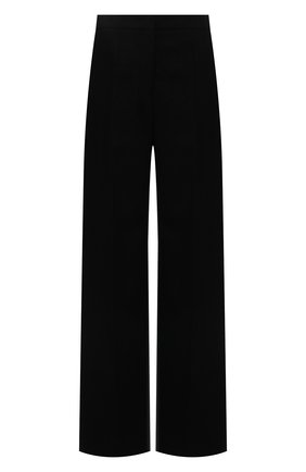 Женские шерстяные брюки JIL SANDER черного цвета по цене 76450 руб., арт. JSWT305405-WT20220L | Фото 1 Женские шерстяные брюки JIL SANDER черного цвета, арт. JSWT305405-WT20220L | Фото 1 (Длина (брюки, джинсы): Стандартные; Материал внешний: Шерсть; Стили: Минимализм; Силуэт Ж (брюки и джинсы): Широкие)