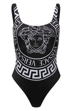 Женский слитный купальник VERSACE черного цвета по цене 41750 руб., арт. 1001408/1A01002 | Фото 1 Женский слитный купальник VERSACE черного цвета, арт. 1001408/1A01002 | Фото 1 (Материал внешний: Синтетический материал; Женское Кросс-КТ: Слитные купальники; Длина Ж (юбки, платья, шорты): Мини)