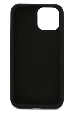 Чехол для iphone 12 pro max BOTTEGA VENETA черного цвета по цене 8430 руб., арт. 670185/V0EY0 | Фото 2 Чехол для iphone 12 pro max BOTTEGA VENETA черного цвета, арт. 670185/V0EY0 | Фото 2