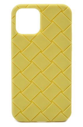 Чехол для iphone 12 BOTTEGA VENETA салатового цвета по цене 8430 руб., арт. 670188/V0EY0 | Фото 1 Чехол для iphone 12 BOTTEGA VENETA салатового цвета, арт. 670188/V0EY0 | Фото 1