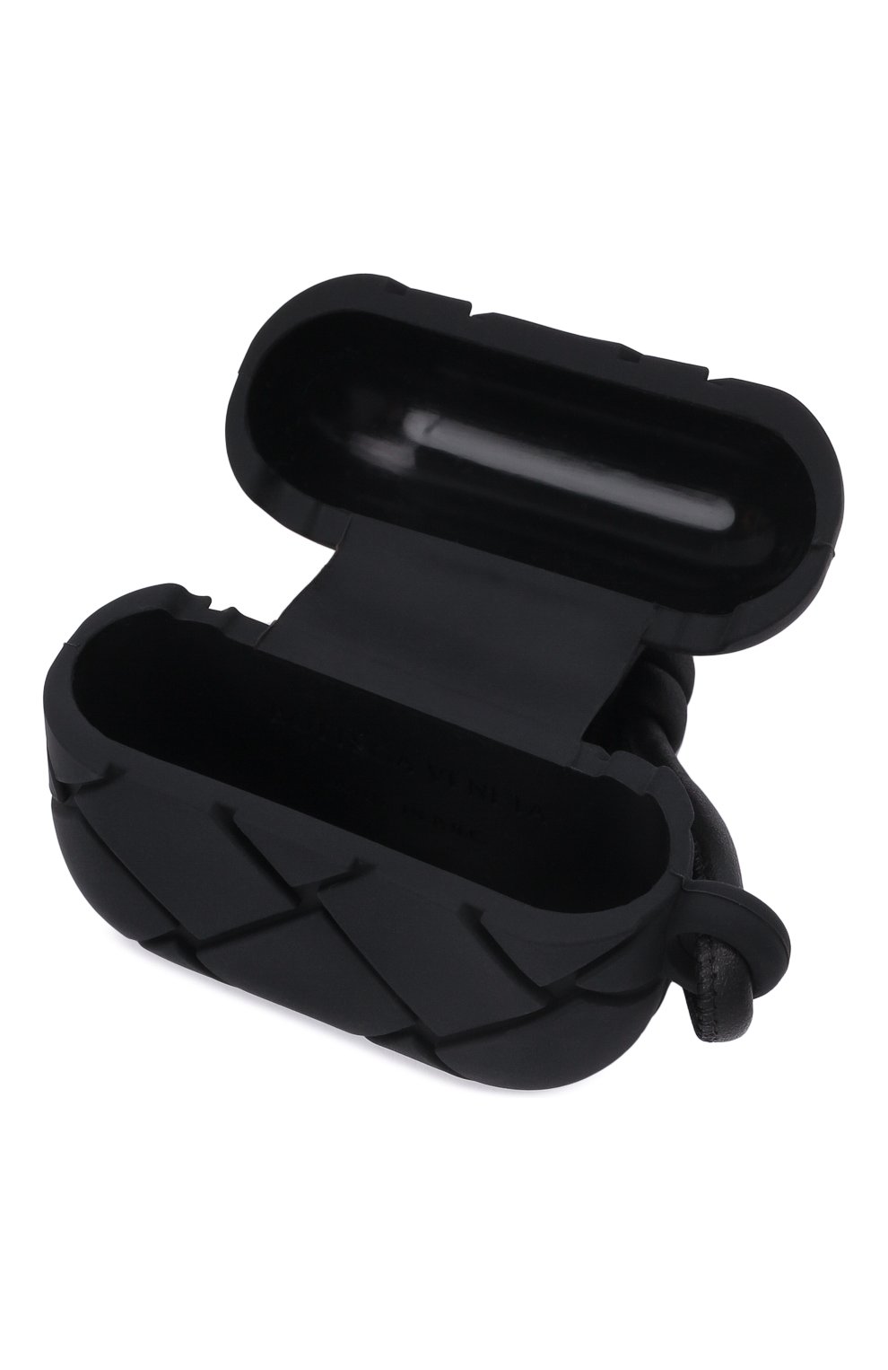 Чехол для airpods pro BOTTEGA VENETA черного цвета по цене 0 руб., арт. 670190/V0EY1 | Фото 4 Чехол для airpods pro BOTTEGA VENETA черного цвета, арт. 670190/V0EY1 | Фото 4 (Материал: Пластик)