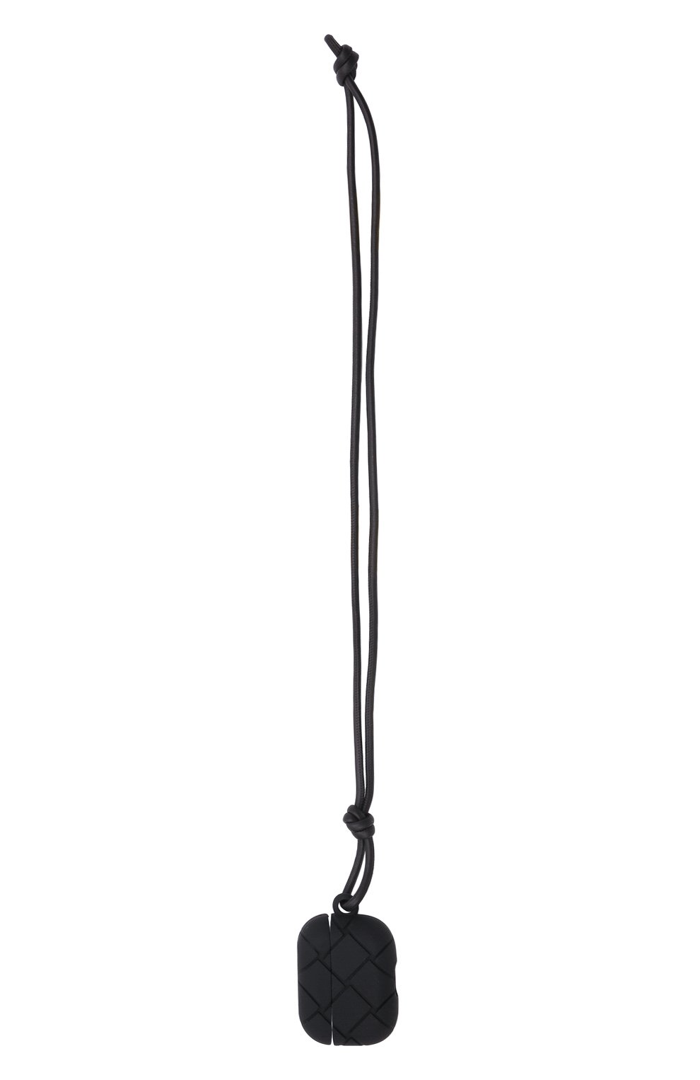 Чехол для airpods pro BOTTEGA VENETA черного цвета, арт. 670190/V0EY1 | Фото 5 (Материал: Пластик)