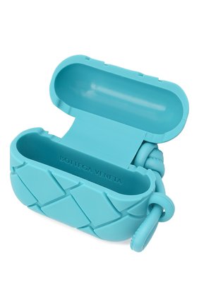 Чехол для airpods pro BOTTEGA VENETA голубого цвета по цене 12550 руб., арт. 670190/V0EY1 | Фото 4 Чехол для airpods pro BOTTEGA VENETA голубого цвета, арт. 670190/V0EY1 | Фото 4 (Материал: Пластик)