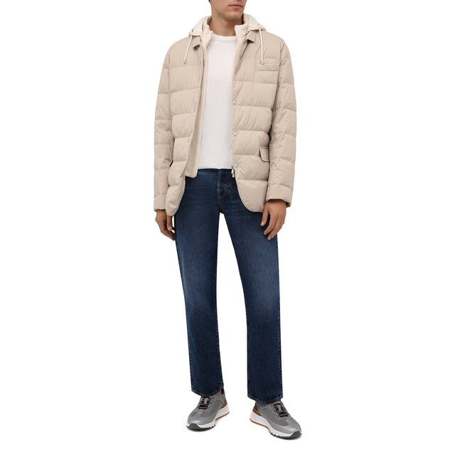 фото Текстильные кроссовки brunello cucinelli