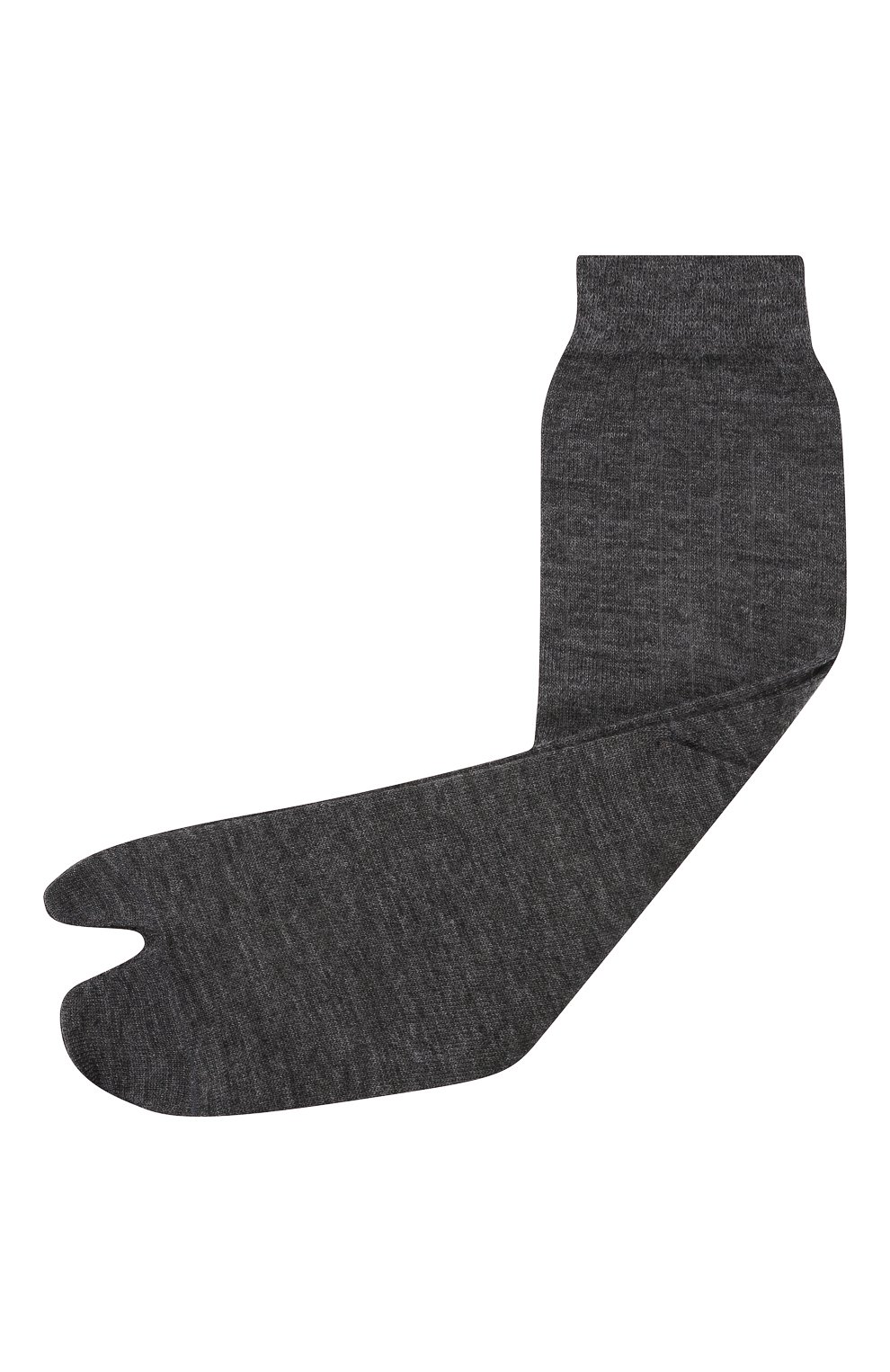 Мужские шерстяные носки MAISON MARGIELA серого цвета, арт. S50TL0029/S17867 | Фото 1 (Материал внешний: Шерсть; Кросс-КТ: бельё)