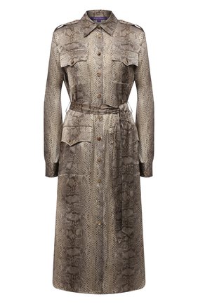 Женское шелковое платье RALPH LAUREN хаки цвета по цене 225500 руб., арт. 290845732 | Фото 1 Женское шелковое платье RALPH LAUREN хаки цвета, арт. 290845732 | Фото 1 (Материал внешний: Шелк; Рукава: Длинные; Стили: Гламурный; Случай: Повседневный; Длина Ж (юбки, платья, шорты): До колена; Женское Кросс-КТ: Платье-одежда)
