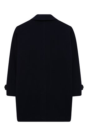 Детское шерстяное пальто DOLCE & GABBANA темно-синего цвета по цене 57550 руб., арт. L42C04/G7YWK/8-14 | Фото 2 Детское шерстяное пальто DOLCE & GABBANA темно-синего цвета, арт. L42C04/G7YWK/8-14 | Фото 2 (Материал подклада: Вискоза; Материал внешний: Шерсть; Рукава: Длинные; Стили: Классический; Кросс-КТ: Сезон: демисезон; Мальчики-школьная форма: Верхняя одежда; Ростовка одежда: 10 - 11 лет | 140 - 146см, 12 лет | 152 см, 8 лет | 128 см)