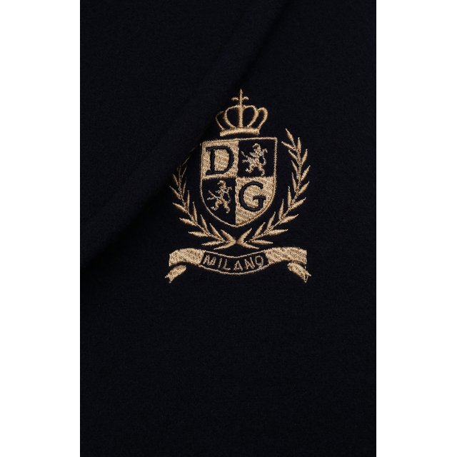 Шерстяное пальто Dolce & Gabbana L42C04/G7YWK/8-14 Фото 3