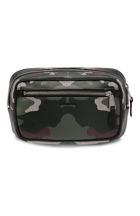 Мужская поясная сумка bum bag BURBERRY темно-зеленого цвета по цене 73300 руб., арт. 8042040 | Фото 1 Мужская поясная сумка bum bag BURBERRY темно-зеленого цвета, арт. 8042040 | Фото 1 (Материал: Текстиль; Ремень/цепочка: На ремешке)