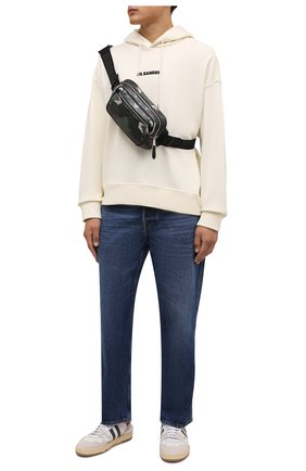 Мужская поясная сумка bum bag BURBERRY темно-зеленого цвета по цене 73300 руб., арт. 8042040 | Фото 2 Мужская поясная сумка bum bag BURBERRY темно-зеленого цвета, арт. 8042040 | Фото 2 (Материал: Текстиль; Ремень/цепочка: На ремешке)