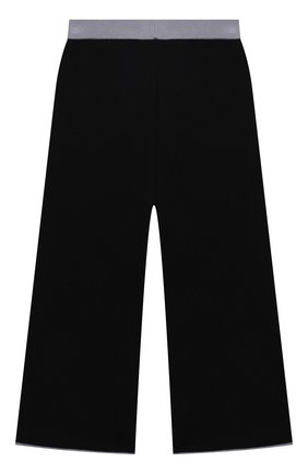 Детские брюки из вискозы EMPORIO ARMANI темно-синего цвета по цене 13950 руб., арт. 6K3P50/3MGKZ | Фото 2 Детские брюки из вискозы EMPORIO ARMANI темно-синего цвета, арт. 6K3P50/3MGKZ | Фото 2 (Материал внешний: Вискоза, Синтетический материал; Девочки Кросс-КТ: Брюки-одежда; Ростовка одежда: 10 - 11 лет | 140 - 146см, 13 - 15 лет | 158 см, 16 лет | 164 см, 4 года | 104 см, 5 лет | 110 см, 6 лет | 116 см, 7 лет | 122 см, 8 лет | 128 см)