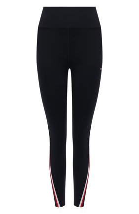 Женские леггинсы TOMMY HILFIGER темно-синего цвета по цене 6990 руб., арт. S10S100945 | Фото 1 Женские леггинсы TOMMY HILFIGER темно-синего цвета, арт. S10S100945 | Фото 1 (Длина (брюки, джинсы): Стандартные; Материал внешний: Синтетический материал; Стили: Спорт-шик; Женское Кросс-КТ: Леггинсы-одежда, Леггинсы-спорт)