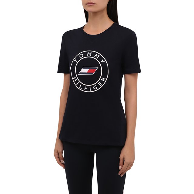 фото Хлопковая футболка tommy hilfiger