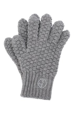 Женские кашемировые перчатки GIORGIO ARMANI серого цвета по цене 25100 руб., арт. 794226/1A211 | Фото 1 Женские кашемировые перчатки GIORGIO ARMANI серого цвета, арт. 794226/1A211 | Фото 1 (Материал: Шерсть, Кашемир, Текстиль)