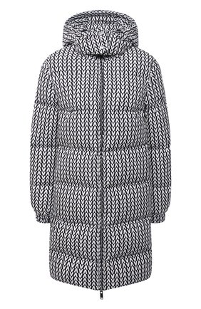 Женский пуховик VALENTINO черно-белого цвета по цене 250500 руб., арт. WB3CN0216NW | Фото 1 Женский пуховик VALENTINO черно-белого цвета, арт. WB3CN0216NW | Фото 1 (Рукава: Длинные; Материал утеплителя: Пух и перо; Материал подклада: Синтетический материал; Материал внешний: Синтетический материал; Длина (верхняя одежда): До середины бедра; Стили: Кэжуэл; Кросс-КТ: Пуховик)