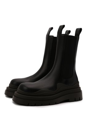 Мужские кожаные челси tire BOTTEGA VENETA черного цвета по цене 81800 руб., арт. 630284/VBS50 | Фото 1 Мужские кожаные челси tire BOTTEGA VENETA черного цвета, арт. 630284/VBS50 | Фото 1 (Материал внутренний: Натуральная кожа; Мужское Кросс-КТ: Ботинки-обувь, Челси-обувь; Высота голенища: Высокие; Каблук высота: Высокий; Подошва: Массивная)