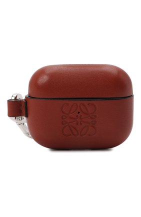 Кожаный чехол для airpods pro LOEWE коричневого цвета по цене 25350 руб., арт. C500036X01 | Фото 1 Кожаный чехол для airpods pro LOEWE коричневого цвета, арт. C500036X01 | Фото 1 (Женское Кросс-КТ: Кожа AirPods)