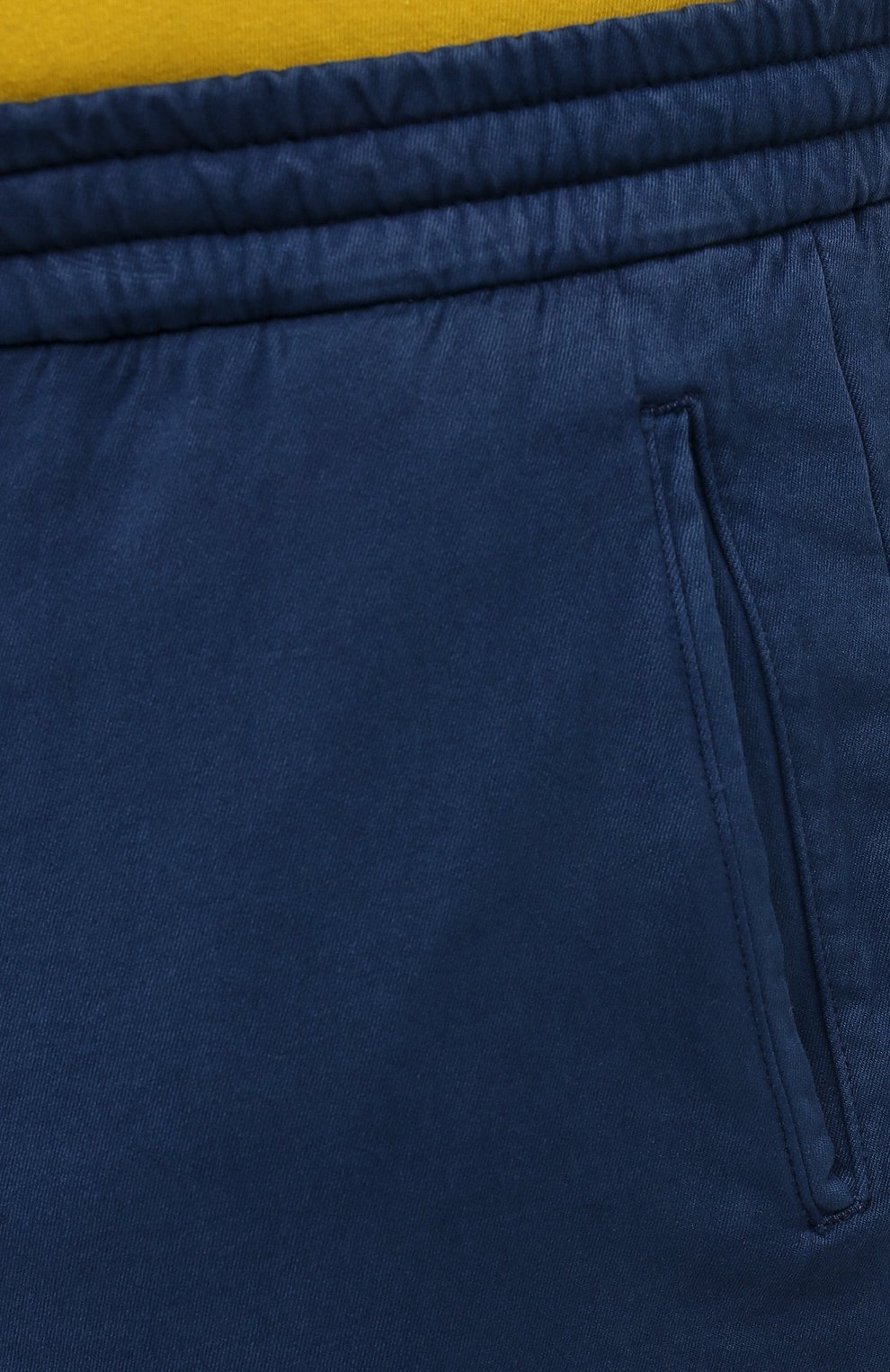Мужские брюки из хлопка кашемира MARCO PESCAROLO синего цвета, арт. CHIAIAM/ZIP+SFILA/4407 | Фото 5 (Big sizes: Big Sizes; Длина (брюки, джинсы): Стандартные; Случай: Повседневный; Материал внешний: Хлопок; Стили: Кэжуэл)