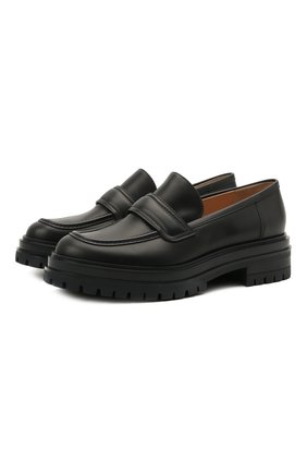 Женские кожаные лоферы GIANVITO ROSSI синего цвета по цене 59950 руб., арт. G25159.20G0M.CLNDENI | Фото 1 Женские кожаные лоферы GIANVITO ROSSI синего цвета, арт. G25159.20G0M.CLNDENI | Фото 1 (Каблук высота: Низкий; Подошва: Платформа; Материал внутренний: Натуральная кожа)