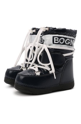 Мужского утепленные сапоги BOGNER синего цвета по цене 23500 руб., арт. 42145702/SESTRIERE JR.3 | Фото 1 Мужского утепленные сапоги BOGNER синего цвета, арт. 42145702/SESTRIERE JR.3 | Фото 1 (Материал внешний: Экокожа, Текстиль; Материал утеплителя: Натуральный мех, Шерсть)