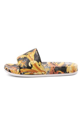 Детский шлепанцы VERSACE разноцветного цвета по цене 14350 руб., арт. 1000255/1A01153/29-34 | Фото 2 Детский шлепанцы VERSACE разноцветного цвета, арт. 1000255/1A01153/29-34 | Фото 2 (Материал внешний: Резина)