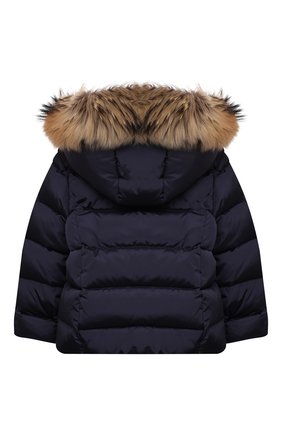 Детская пуховая куртка IL GUFO темно-синего цвета по цене 38800 руб., арт. A21GM237N0031/5A-8A | Фото 2 Детская пуховая куртка IL GUFO темно-синего цвета, арт. A21GM237N0031/5A-8A | Фото 2 (Рукава: Длинные; Материал внешний: Синтетический материал; Материал подклада: Синтетический материал; Материал утеплителя: Пух и перо; Девочки Кросс-КТ: Пуховик-верхняя одежда; Кросс-КТ: Сезон: зима; Ростовка одежда: 4 года | 104 см, 5 лет | 110 см, 7 лет | 122 см)