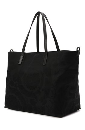 Детская сумка VERSACE черного цвета, арт. 1001630/1A01277 | Фото 2 (Материал: Текстиль)