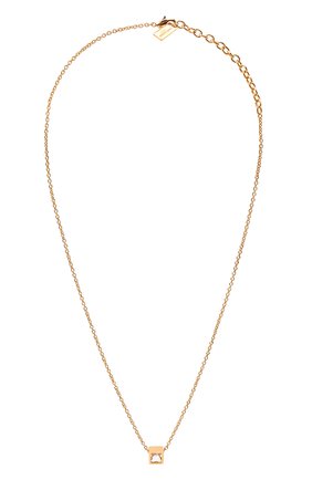 Женская кулон на цепочке SAINT LAURENT прозрачного цвета по цене 38050 руб., арт. 669597/Y1505 | Фото 1 Женская кулон на цепочке SAINT LAURENT прозрачного цвета, арт. 669597/Y1505 | Фото 1 (Материал: Металл)