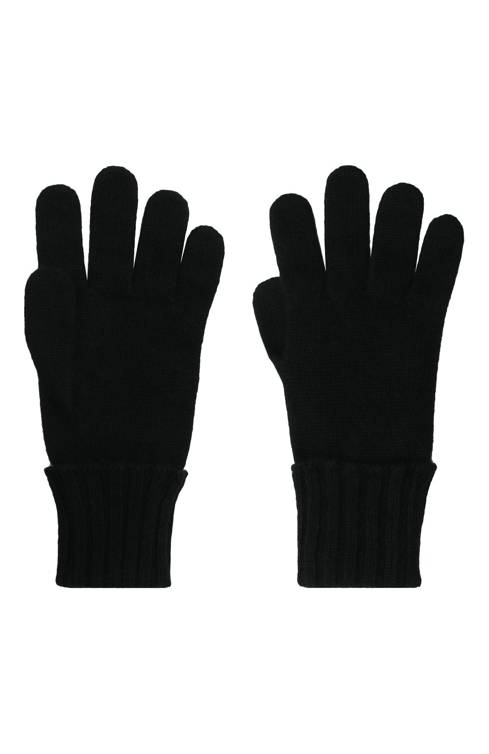Женские кашемир овые перчатки INVERNI черного цвета, арт. 5299 GU | Фото 3 (Материал: Текстиль, Кашемир, Шерсть; Кросс-КТ: Трикотаж)