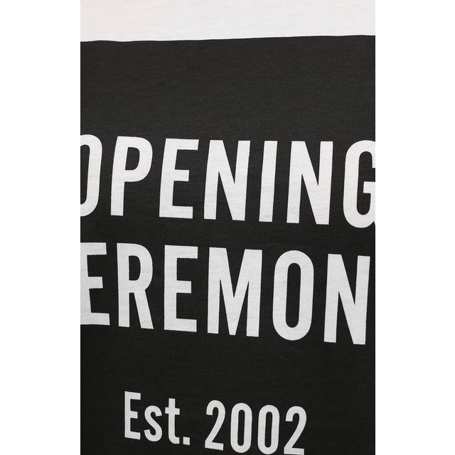 фото Хлопковая футболка opening ceremony