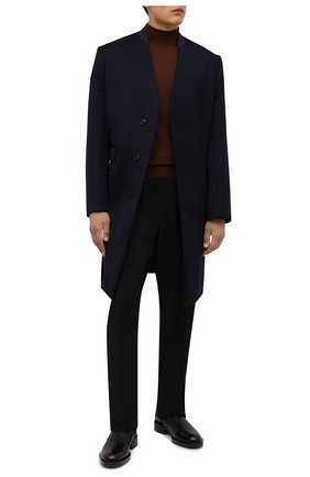 Мужской шерстяная водолазка DRIES VAN NOTEN коричневого цвета по цене 39000 руб., арт. 212-021218-3700 | Фото 2 Мужской шерстяная водолазка DRIES VAN NOTEN коричневого цвета, арт. 212-021218-3700 | Фото 2 (Рукава: Длинные; Длина (для топов): Стандартные; Материал внешний: Шерсть; Мужское Кросс-КТ: Водолазка-одежда; Принт: Без принта; Стили: Кэжуэл)