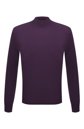 Мужской шерстяная водолазка DRIES VAN NOTEN фиолетового цвета по цене 39000 руб., арт. 212-021218-3700 | Фото 1 Мужской шерстяная водолазка DRIES VAN NOTEN фиолетового цвета, арт. 212-021218-3700 | Фото 1 (Длина (для топов): Стандартные; Материал внешний: Шерсть; Рукава: Длинные; Мужское Кросс-КТ: Водолазка-одежда; Принт: Без принта; Стили: Кэжуэл)