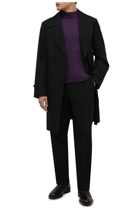 Мужской шерстяная водолазка DRIES VAN NOTEN фиолетового цвета по цене 39000 руб., арт. 212-021218-3700 | Фото 2 Мужской шерстяная водолазка DRIES VAN NOTEN фиолетового цвета, арт. 212-021218-3700 | Фото 2 (Длина (для топов): Стандартные; Материал внешний: Шерсть; Рукава: Длинные; Мужское Кросс-КТ: Водолазка-одежда; Принт: Без принта; Стили: Кэжуэл)